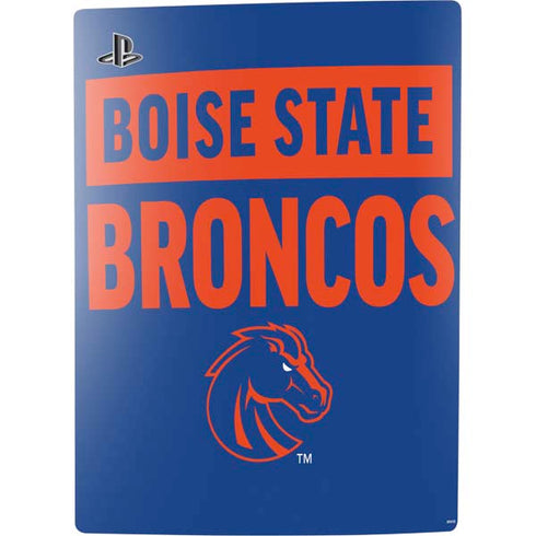 Boise State University Broncos PS5 Digital Edition Console Skin